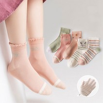 M841 유아 아동 여아 메쉬 러블리 스프라이트 양말