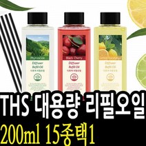 THS 더허브샵 방향제 사각리필오일 200ml 15종 택1, 레몬라벤더 012813, THE  SHOP 레몬라벤더 012813