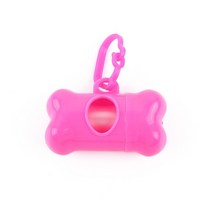 이케아분리수거함 진공음식물쓰레기통 가정용 재활용 분리수거함 애완 동물 강아지 똥 가방 뼈 모양 디스펜서 폐기물 쓰레기 캐리어 홀더 디스펜서 똥 가방 개 쓰레기 청소 도구 56, 분홍