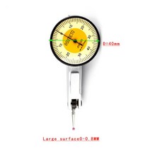 원래 수입 독일 Asimeto 및 레버 다이얼 표시기 0-0.2mm 2uM 0.01MM, 03 Large surface0-0.8MM