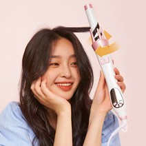 jmhme 봉고데기 자동 5단속도 조절 11단온도 디스플레이설계 아이론 아이롱 볼륨 물결 웨이브 휴대용 선물, JMHME-JFB208-26CM