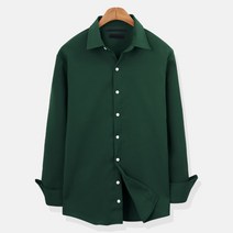 제이에이치스타일 루즈핏 고시 카라 긴팔 셔츠