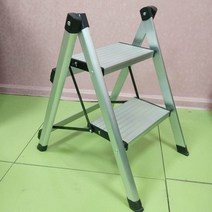 조립식 계단 사다리 안테나ah형 a형 아웃트리거 이삿짐 차 1톤 트럭 안전망장치 가정용 고정 조인트 미끄럼 방지 페달 가정용 주방 접이식 스텝 발판 보강 다기능 등산 도구, 합금 2단계 블랙