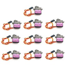 RC서보 아두이노서보모터 451020 개몫 mg90s 기어 디지털 9g 서보 sg90 rc 헬리콥터 비행기 보트 자동차 mg90 9g trex 450 rc 로봇 헬리콥터, 모든 금속 10 PC