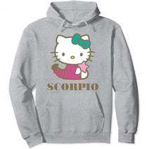 산리오 후드티 헬로 키티 조디악 전갈자리 풀오버 후디 130568