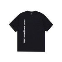 LMC 엘엠씨 VERTICAL FN TEE black
