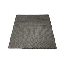 Happy Hot Tubs Interlocking EVA Mat Base Surround Floor Protector for Hot Tub Spa Swimming Pool Gym, 4 Mats - 1.2m x 1.2m