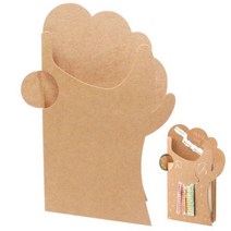 만들기재료 나무모양 북아트 10개묶음 유치원 학원 역사 어린이 책만들기 유아