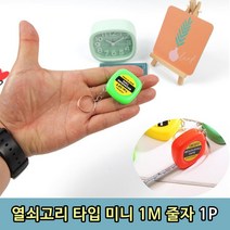 휴대용 미니 소형 열쇠고리 1M 줄자 1P 포켓용줄자 휴대용줄자 작은줄자 소형줄자 열쇠고리자 미니줄자