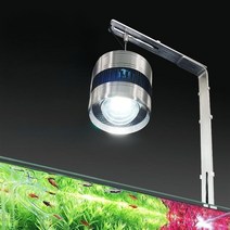 수초 조명 어항 스팟 스펙트럼 LED 수조 램프 원통형, 단일사이즈