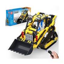 용 mould king 몰드킹 굴삭기 키트 미니 트랙터 세트 직접 모델 RC 휠 로더 STEM 프로젝트 건설 차량 선물(514개)