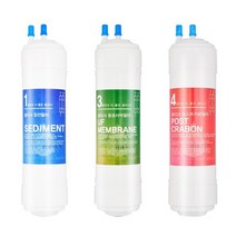 KW-P17W1 정수기필터 교원웰스 호환 전체세트 3단 [SET], 없음