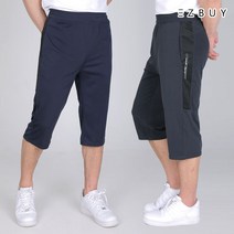 [이지바이] 대박난 남성 7부 밴딩 반바지 / M~4XL 빅사이즈 까지 / 기능성 냉감원단 / 파워 신축 / 쿨 팬츠 / 아이스바지 / 프리미엄 퀄리티 / 운동복 추천