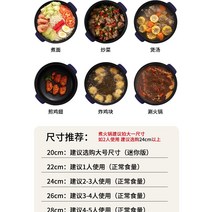 1인밥솥 마카롱밥솥 이유식 미니 전기 밥솥 다기능 가정용 소형 독신자는 찜통 요리 12로 죽 밥 냄비를 할 수 있습니다, [20] 보라색 28CM 붙지 않는 팬 3.5L+ 수집