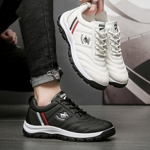 1+1 Bayei 가을 남성용 케주얼 컴포트 가죽 운동화 스니커즈 슬립온