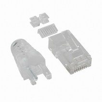 강원전자 P8-039 CAT6 RJ-45 플러그 (단품) 랜/광통신 장비-랜케이블/랜장비, 선택없음, 선택없음, 선택없음