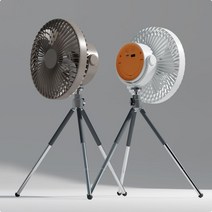 캠핑 미니 서큘레이터 멀티팬 무선 선풍기 실링팬 타프팬 리모컨 휴대용 충전식, 화이트