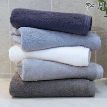 송월 중형수건 프리미엄무지 50X100cm 230g 면30수 중형타올, 진청