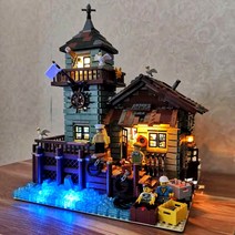 호환레고 21310 오래된 낚시가게 호환블럭 조립, D