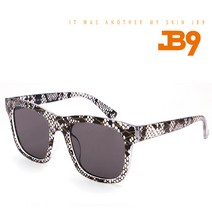 제이비나인 JB9 XL049-C4 뿔테선글라스 가벼운선글라스 무늬선글라스