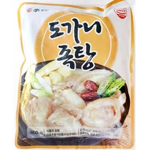 [더착한푸드]도가니족탕(이푸 700g) 5개 식자재마트 대용량 업소용 스지탕 우건탕맛집 도가지탕맛집 이푸도가니탕 즉석탕 간편식 우건탕 즉석요리, 1, 700g