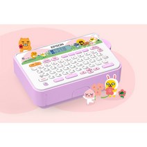 엡손 LW-K200KP 카카오 프렌즈 라벨프린터 라벨기 12mm 라벨테이프 1개증정, 라벨지(SGR12BB-PX 해피니스), 1개