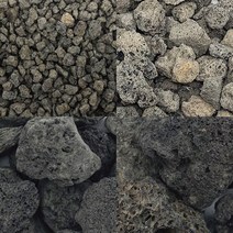 [케이스톤] 12개 100x100x100T 화강석 굴림사고석 - 사구석 굴림석 정원석 화단 경계돌 경계석 대용 정원 조경 마당 꾸미기 정원돌