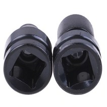 임팩렌치 육각 비트 어댑터 컨버터 드라이버 아답타 소켓 1/2 to 1/4 키리스척, A이동식