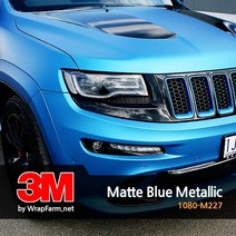 쿨제이 3M 2080-M227 블루 메탈릭 차량 셀프 랩핑 필름 PPF 카스킨 생활보호 패키지 마프로 에이버리 크롬 (2740747), 기본