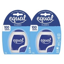 Equal Sweetener Tablets 이퀄 스위트너 설탕대체 100 타블렛 2팩