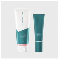 낫투머치 스테이 모이스트 시카 선크림 SPF50+ PA+++ + 레이지모닝 약산성 클렌징 폼 150ml 세트, 5세트