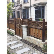 전원주택담장 울타리휀스 부식방지목재 나무담장 펜스, F