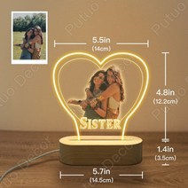 네온사인 무드등 간판 네온조명 led 카페 펍 술집 남편을위한 putuo 크리스마스 홈, 7색 베이스, dzace0008-t5