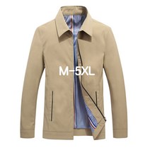 쥬엔리치 남자 빅사이즈 정장 자켓 점퍼 캐주얼 집업 남성 중년 잠바 무지 작업복 M-5XL