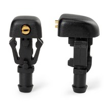 포드 F150 플렉스 토러스 에코라인 3W7Z-17603-AA 용 앞 유리 와이퍼 와셔 스프레이 제트 노즐 2 개