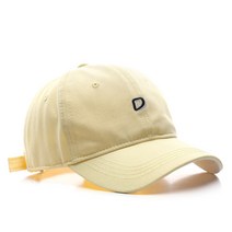 리카 캐주얼 더블D 로고 볼캡 모자
