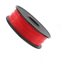 Pirhosigma 3D 프린팅 PLA 필라멘트 프린터 직경 1.75mm 0.25kg 스풀 순중량 (레드), Red, Red