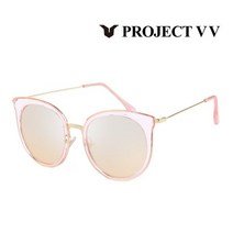 프로젝트VV 선글라스 VV7008CS 520 MP 핑크 캣츠아이 남자 여자