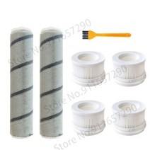 청소기 부품 샤오미 Mijia 1C K10 핸드 헬드 무선 진공 청소기 Hepa 필터 롤링 브러시 셀프 수리 교체 롤러, 7 pcs