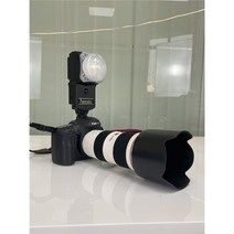 진짜 플래시 영상 촬영 가능 플래시 용품 단반 카메라 장식품 영화 보조 플래시 도구, 플래시+장백 세트