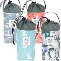 벤틀리엠 캐릭터보온보냉주머니소 80 x 240mm 물병가방, 라마