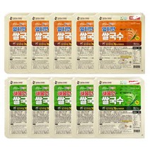 공룡별미 쌀국수 해물맛+멸치맛 국내쌀100%(면중 70%함유), 10개(멸치맛5개+해물맛5개), 92g(면80g+스프12g)