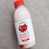 평창보배목장 딸기맛 요거트 500ml, 단품
