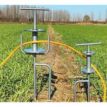 호스돌돌이 농약 줄 회전 살포 돌림판 꼬임 방지 롤러, 60하이스타일더블플러그터닝아티팩트3개60cm