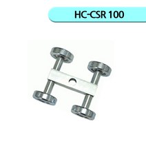C형강 4륜항가 철 HC-CSR 100 복차 레일 한국캐스터