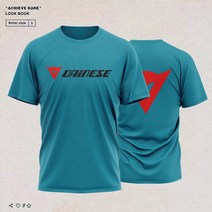 남성용 여름 패션 바이크 오토바이 스포츠 티셔츠 3D 프린팅 o 넥 반팔 성인 용 올 매치 스트리트 탑, [04] XXS, [07] Turquoise - DAINESE
