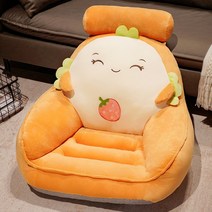좌식소파 패브릭 의자 쇼파 침대 바닥 낮은소파 등받이 좌식쇼파 059, 딸기 토스트 60*50cm