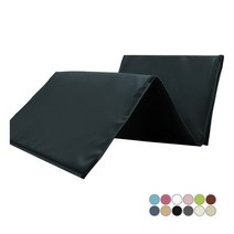 [유레카스포츠] 접이식매트리스 요가매트 캠핑매트겸용, 색상:검정