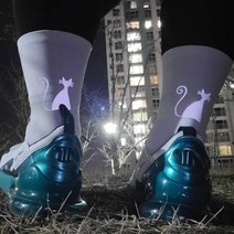 타니스 마라톤양말 크루 러닝 패밀리어삭스 패트병 업사이클 리플렉터 리사이클, 바이올렛, 2(도형하트), S 220~240