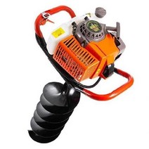 미니 굴삭기 회전 링크 굴착기 얼음 땅파는 천공기 지상 드릴 굴착 구덩이 c 기계 고출력 4 행정 가솔린 t 오일 과수원 온실 심기 k 나무 농부 r 구멍 드릴링 gw 구멍, 2행정 78cc+15cm 드릴-q21